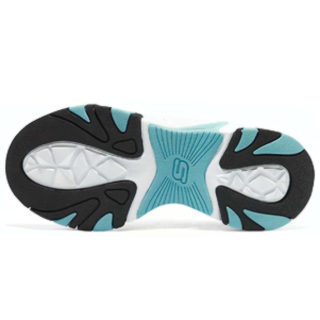 Skechers Stamina V3 'Белый Черный Синий' Женские 896072-WBKB