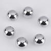 6 Pcs Stainless Steel Decorative Balls Metal Hollow Balls Smooth Gazing Mirror Ball