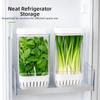 Preservation Cilantro Hydroponic  Box Clear Vegetable Container  For Refrigerator