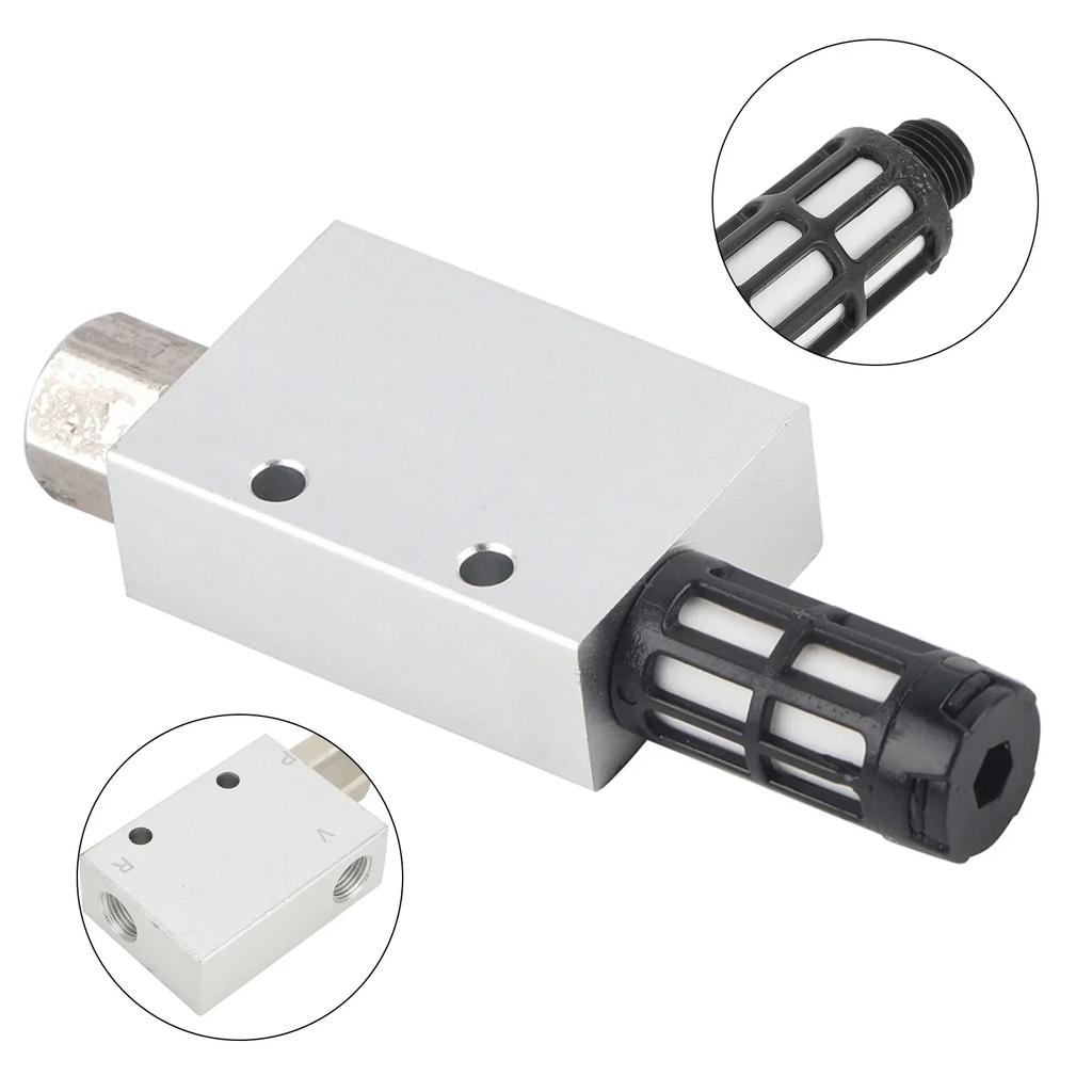 Reliable And Sturdy Portable CV10HS Pneumatic Exhaust Vacuum Generator Ejector With Corrosion Resistant Aluminum Alloy Material