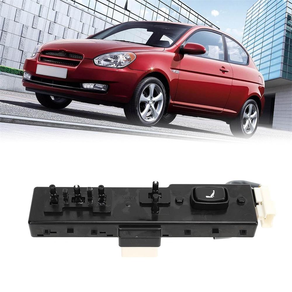 Черный переключатель сиденья с электроприводом на переднем сиденье слева со стороны водителя для Kia Sorento 2011-15