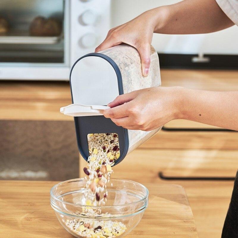 Отделение для пищевых продуктов, герметичный бак, герметичный ящик для хранения, ящик для хранения закусок, кухонный контейнер для зерна, банка для пищевых продуктов