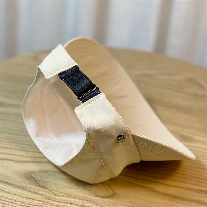 Summer Empty Top Wide Hat Women Anti UV Sunscreen Bucket Sun Hat Female Sun Protection Outdoor Casual Beach Cap Fisherman Hat