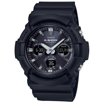 Мужские радиоуправляемые часы G-Shock Solar GAW-100B-1AJF, черные, авторизованная версия в Японии