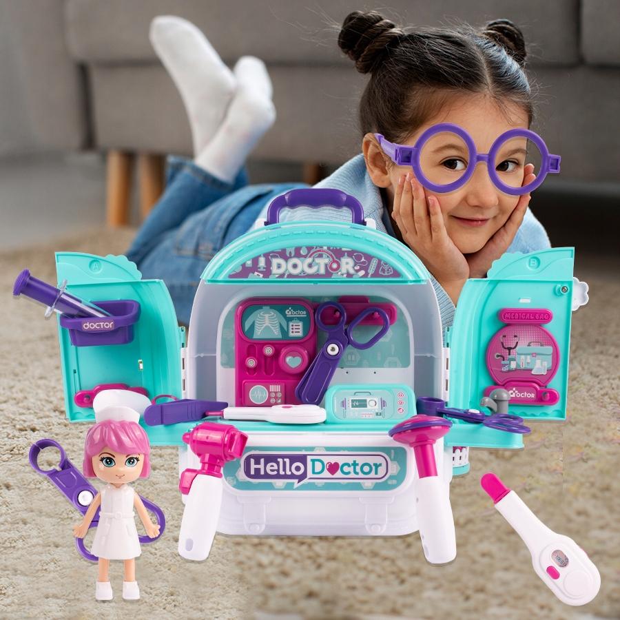 [PACZB][5] Medical Kit in a Backpack Suitcase Little Doctor Doctor Z947