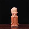 Decoration Desk Miniatures Little Monk Figurine Monk Ornament Buddha Monk Statue Small Monk Status