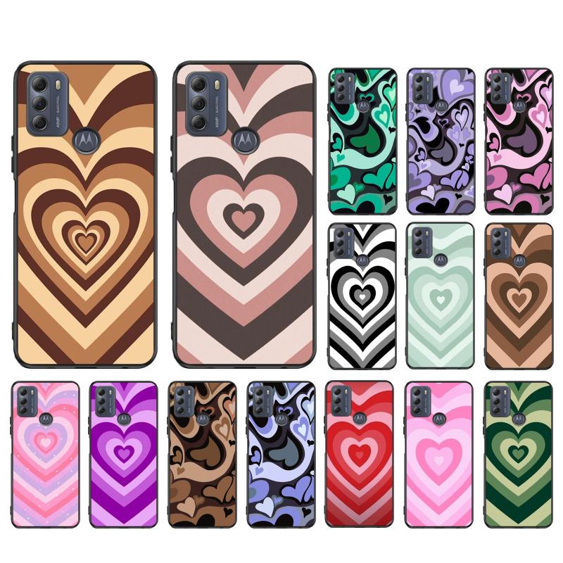 Чехол Latte Love Coffee Heart для Motorola Moto Edge 20 Edge 20 Lite E7 Power E40 E20 One Action G10 G Play G22 G52 G60 E32 G8