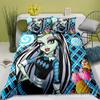 3D Печатная Коллекция Постельного Белья Monster High Пододеяльник Покрывало для Спальни Односпальное Двуспальное King Size Покрывало Домашний Текстиль 23 шт.