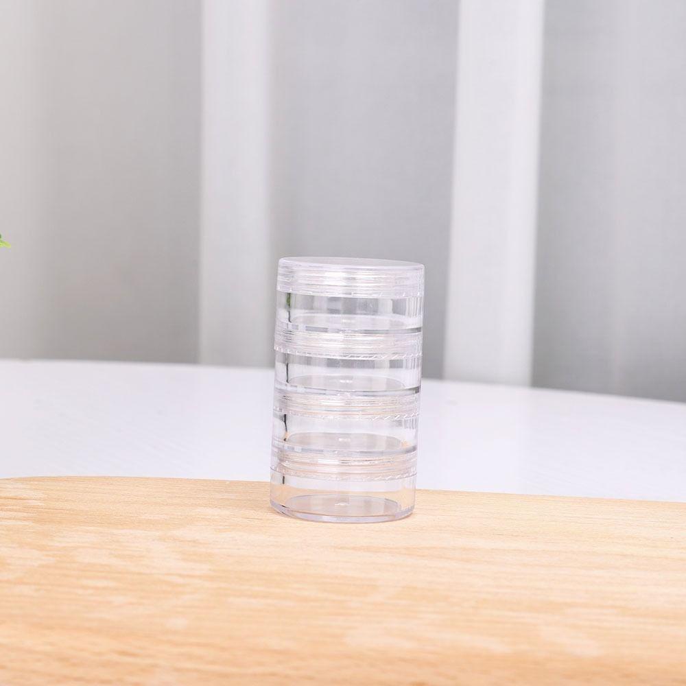 Многослойная вращающаяся пластиковая коробка для хранения ювелирных изделий, женская шкатулка для драгоценностей, настольный футляр для ювелирных изделий