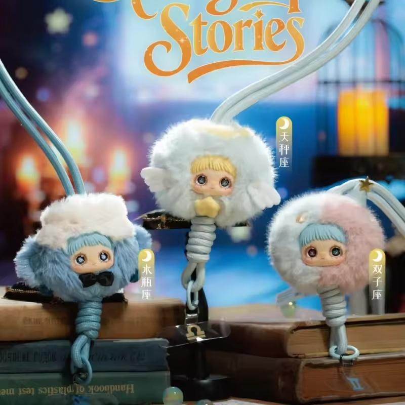 Маймэй Истории гороскопа Скрытый кейс Маймэй V7 Blindbox Материал: Поливинилхлорид Плюшевый мешочек-сюрприз Фигурка из мультфильма Ремешок для телефона Таинственный кейс