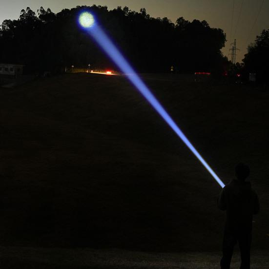 Светодиодный фонарик высокой яркости с цифровым дисплеем, водонепроницаемый, перезаряжаемый, энергосберегающий светодиодный фонарь для кемпинга на открытом воздухе, патрулирования