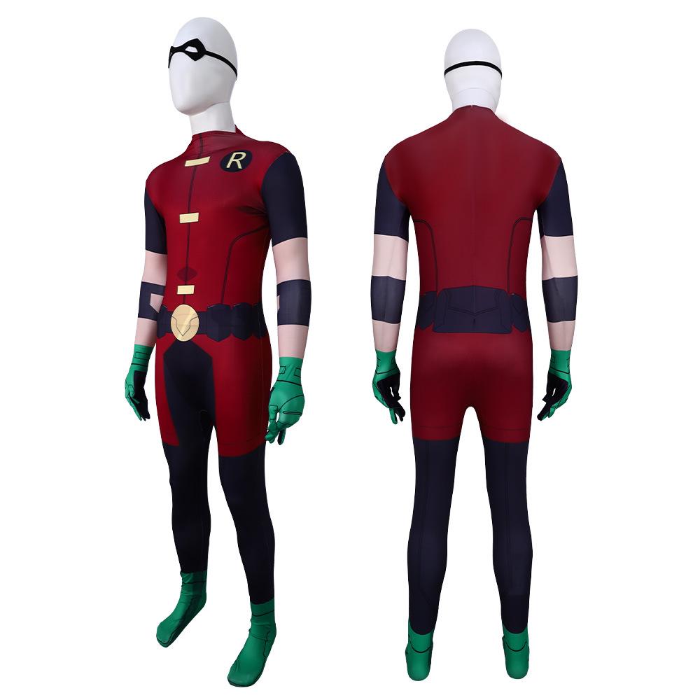 Костюм для косплея Робин из Teen Titans - Комбинезон 'Иуда Контракт'
