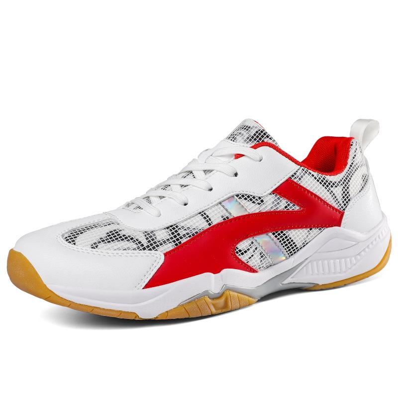 New Badminton Shoes, Male Students, Teenagers, Breathable and Wear-resistant Competition Tennis Shoes, Outdoor Sports Running Shoes, Male