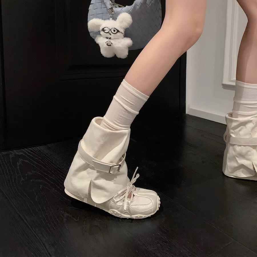 Романк~ Балетки женские на платформе с высотой 3 см, немецкие тренировочные одинарные туфли, туфли Мэри Джейн, крутые ботинки на блочном каблуке, короткие ботинки