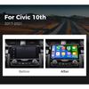 Andriod Car stereo radio For Honda Civic 10th 10gen 2015 - 2021 Мультимедийный плеер Wireless Carplay Android auto WiFi DSP