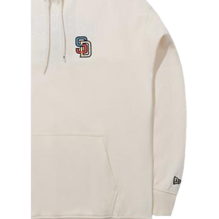 New Era SS23 MLB Логотип Узор Передний Карман Худи с Длинным Рукавом Унисекс худи 13789107