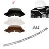 6" Windshield Windscreen Trim Motorcycle for Harley Touring Electra Glide 1996-2013 Fairing Wind Shield Screen Deflectors