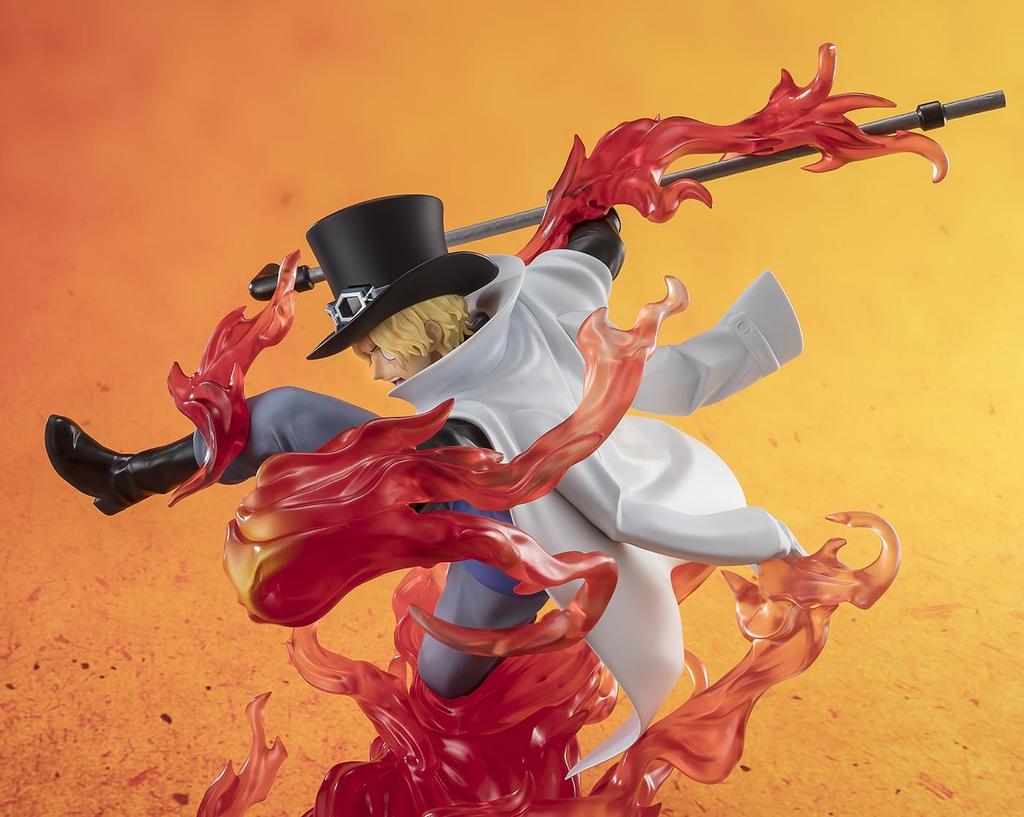 TAMASHII NATIONS Figuarts ZERO ONE PIECE Fierce Sabo Fire Fist Rook 190 мм ПВХ АБС окрашенная полная фигурка [Super Battle] - King's - Приблизительно. &