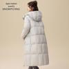 SNOWFLYING Женский удлиненный пуховик оверсайз 2025 X250147028F