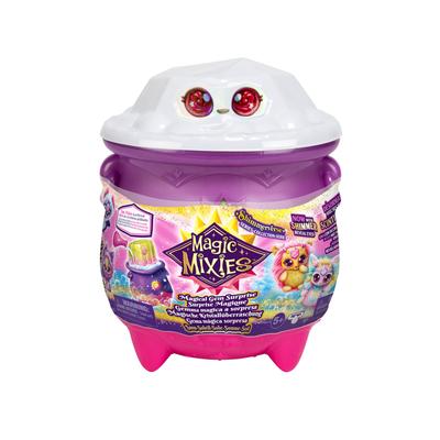 Волшебный котел-сюрприз Magic Mixies Magical Gem: солнце. Новые сверкающие глаза Покажите плюшевую игрушку Fizzing Cauldron и откройте для себя 2 магических солнечных камня