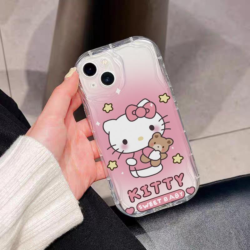 Чехол для телефона Xiaomi POCO X8 Pro 15T 5G M7 F7 X7 Pro M6 X6 F4 NFC X5 F6 5G Мультяшный Hello Kitty Корейский ТПУ Чехол
