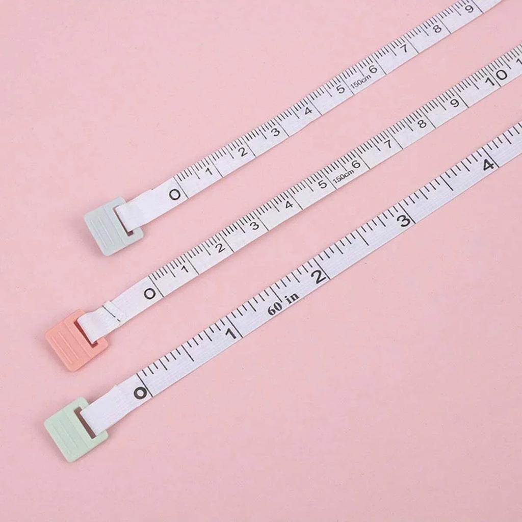 1pcMeter Tape Measure Nordic Style Small Tape Measure Portable Student Soft Leather Tape Measure