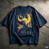 2026 Горячая футболка Hylics Унисекс с коротким рукавом Сюрреалистичный персонаж инди-игры Графическая футболка Летняя Ретро Уличная одежда С круглым вырезом Оверсайз Повседневные хлопковые топы