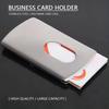 Визитница Чехол для банковских карт Чехол для визитных карточек с ручной щеткой для мужчин и женщин Офисные принадлежности