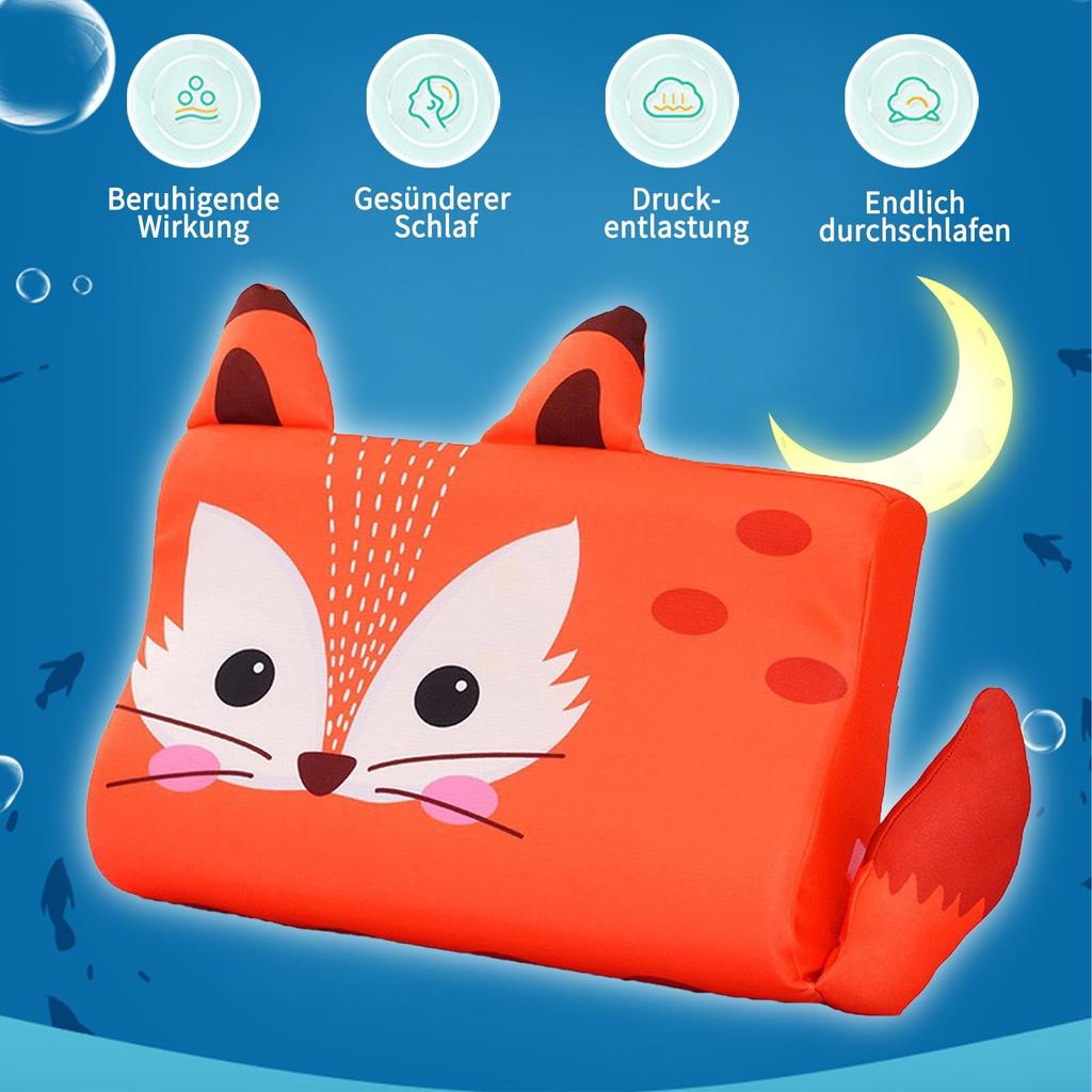 Calmlye Pillow, The Children's Pillow For Better And Healthier Sleep, Kids Cushion, Ergonomic, Breathable And Skin-friendly