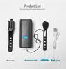 USB Rechargeable Bicycle Front Light & Horn for Night Riding