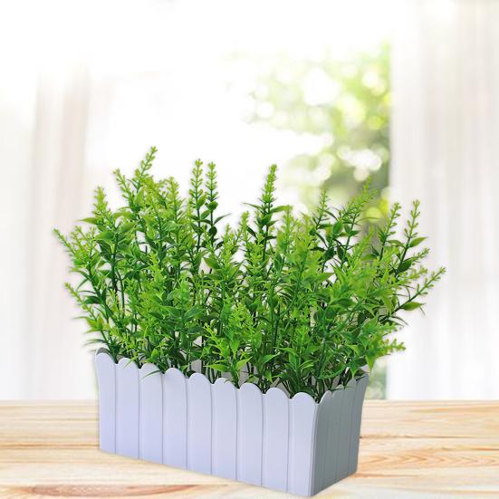 Практичный бонсай из искусственной травы, простой в уходе, нежный дизайн, реалистичный