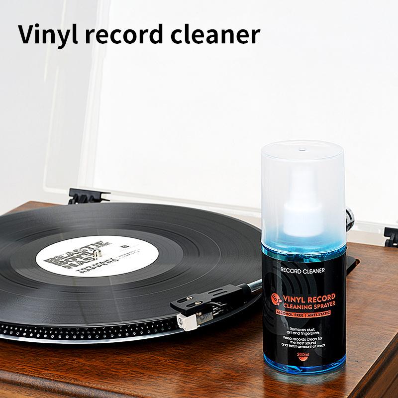 LP Record Cleaning Spray 120ml Anti Static Liquid for Turntable Vinyl CD Players Dust Off Clean Sound