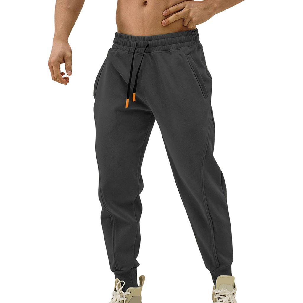 Повседневные спортивные брюки, мужские свободные леггинсы с длинными вставками, тренировочные брюки для бега и фитнеса