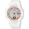 BGa 250 7a2jf [baby G Beach Explorer Series Beach Traveler With Neon Illuminator White Pink]