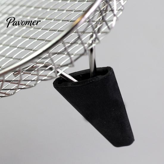 Kitchen Accessory for Baking Silicone Feet Air Fryer Rack, Triangle Heightening Buffer Pads, Heat Flexible Grill Leg Resistant Non-slip Replacement