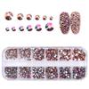 1440pcs SS4-SS6 Mixed Sizes Glass Nail Rhinestones Crystal Strass Multi-Color For Nail Art Decoration Accessories Rhinestones