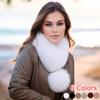 1PC Furry High-end Scarf Warm Fur Collar Thick Plush Skin-friendly Delicate Fashionable Stylish