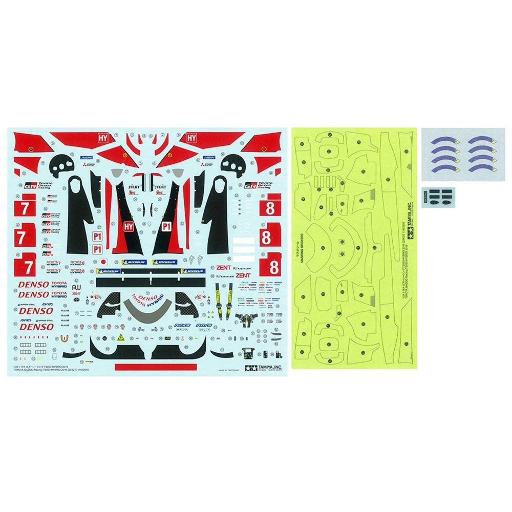 Tamiya Масштаб 124, специальный проектный продукт Toyota Gazoo Racing TS050 HYBRID 2019, пластиковая модель 25421
