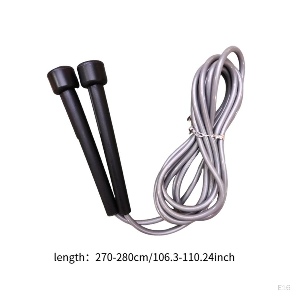 Jumping Rope Jumprope Lightweight Adjustable Silent Skipping for Endurance Training Gym
