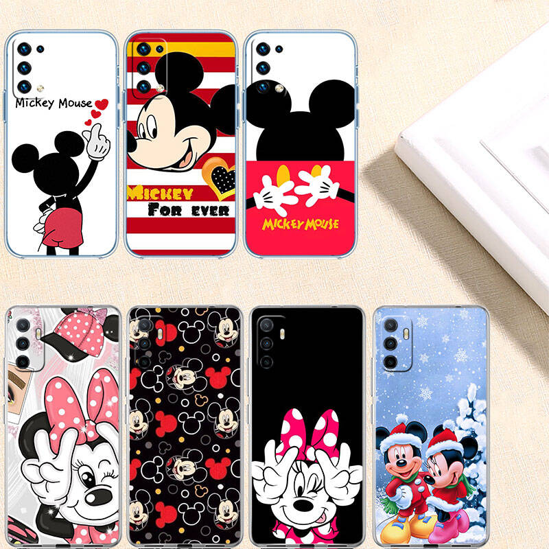 RT17 Min-nie Mouse Case for Motorola E7 G6 G7 G8 G9 Plus Power Play G10 G20 G04 E30 E40 E22 E20 E13 E15 G22 G23 G05 G75 G35 G55