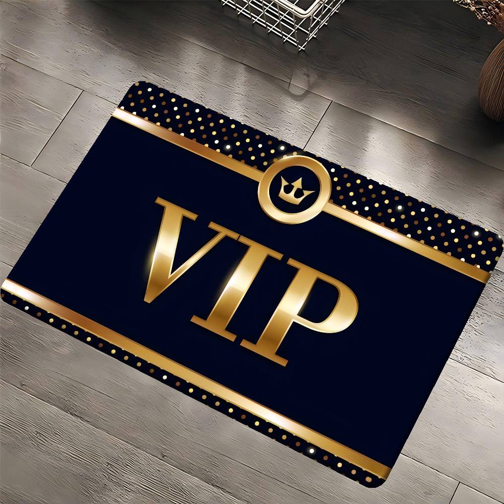 V-VIP Member Only Room Mats Cheaper Anti-slip Modern Living Room Balcony Printed Welcome Rug