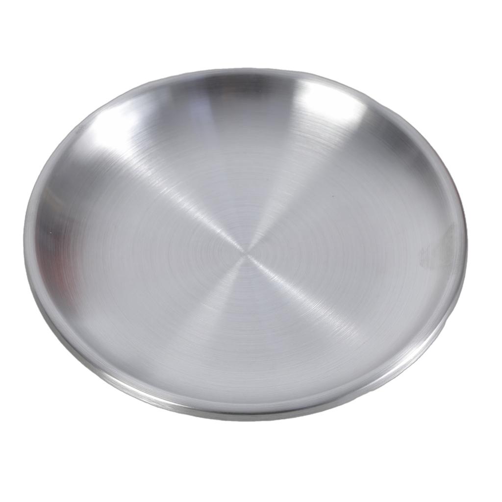 Миска для кошек из нержавеющей стали, плоская, миска для питья и корма для собак, металлическая миска-кормушка для мелких животных
