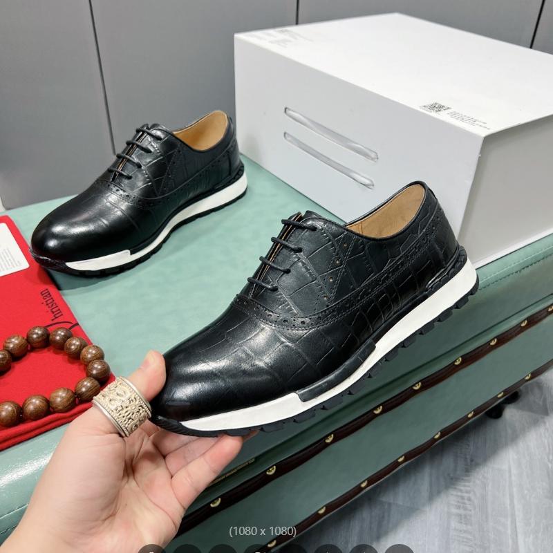 Fashion New Men's English Lace-up Cowhide Casual Leather Shoes Leather Breathable Oxford Shoes Fashion Shoes Derby shoesZapatos Hombrea7