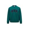 Reebok American Vintage Letter Embroidery Casual Sports Knit Pullover Sweatshirt Unisex Sweatshirt Gem-Green 24SRC305UGL7