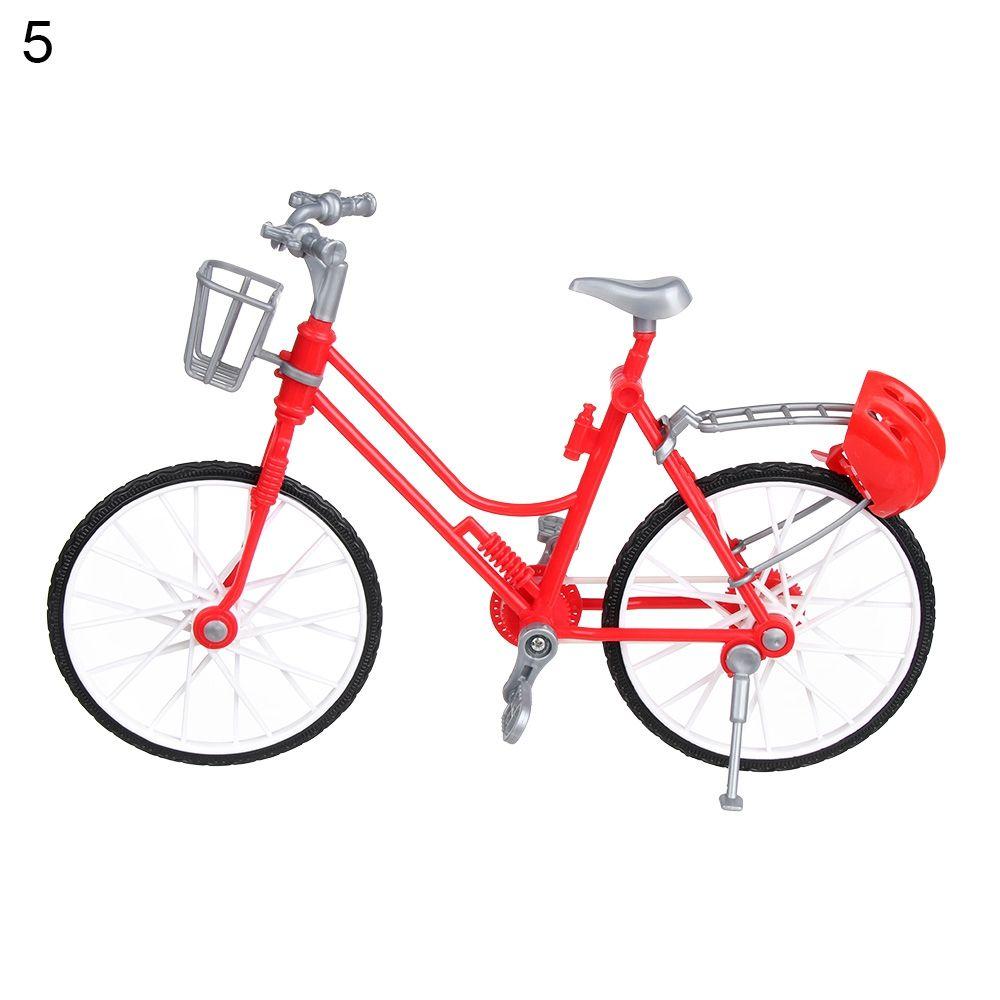 14 Styles Mixed Style Dollhouse Doll Accessories Doll Bicycle Outdoor Sports Toy Plastic Bike