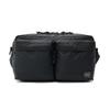 Porter Force Waist Bag L 2-Way (Black)