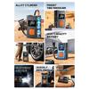 150psi Wireless Air Pump Portable Electric Tire Inflator Car Bicycle Motorcycle Air Compressor Injector Bike Ball Accessories