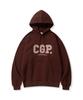 Худи с вышитым логотипом CGP_Бордовый