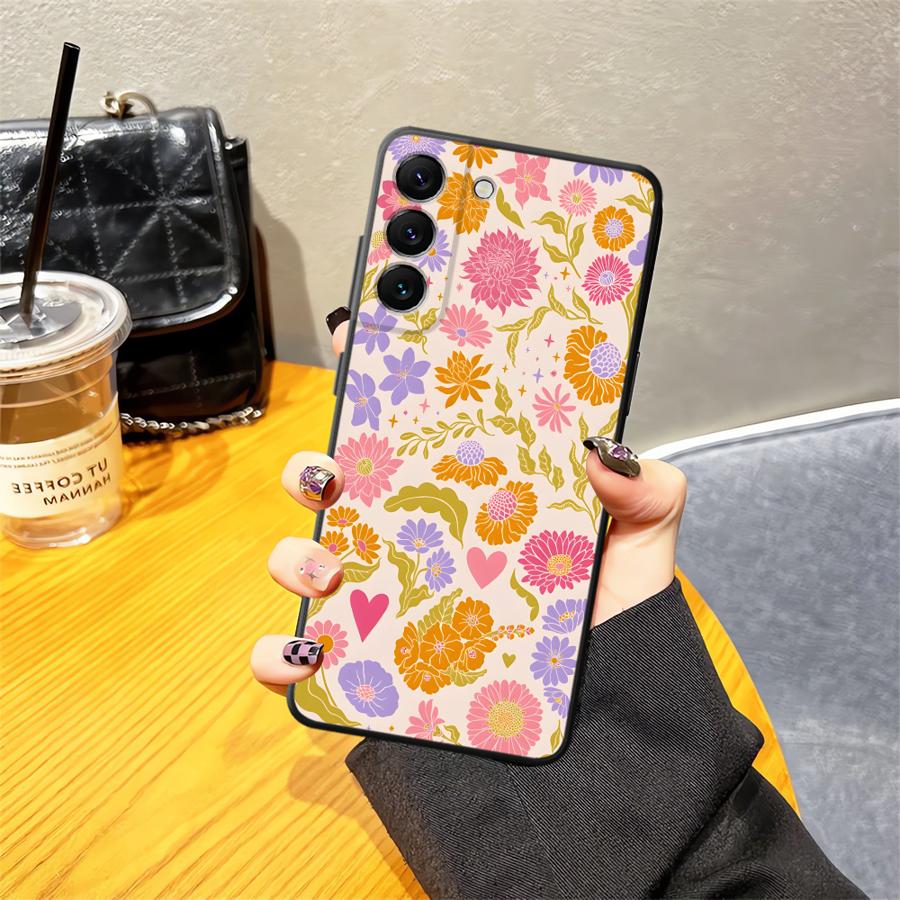 Чехол для телефона для Samsung Galaxy A23 A53 A17 A05 A06 A52 A36 A57 A15 A73 A51 A37 A25 A16 A55 A12 A50 A13 A41 A70 Мультяшный