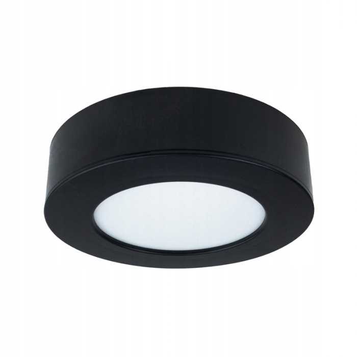 Downlight Okrąg Oczko Sufitowe Oprawa Sufitowa 6W Cct 2W1 Czarny Nt/Pt